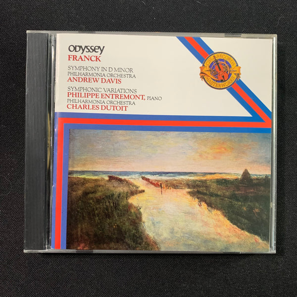 CD Franck 'Symphony In D Minor'/'Symphonic Variations' (1990) Davis, Entremont, Dutoit