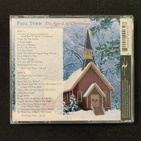 CD Paul Todd 'The Spirit of Christmas' (2003) 2-disc live carols Christian Naples Florida