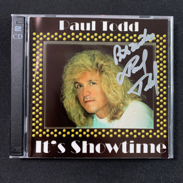 CD Paul Todd 'It's Showtime' (2003) autographed Christian keyboardist singer Broadway