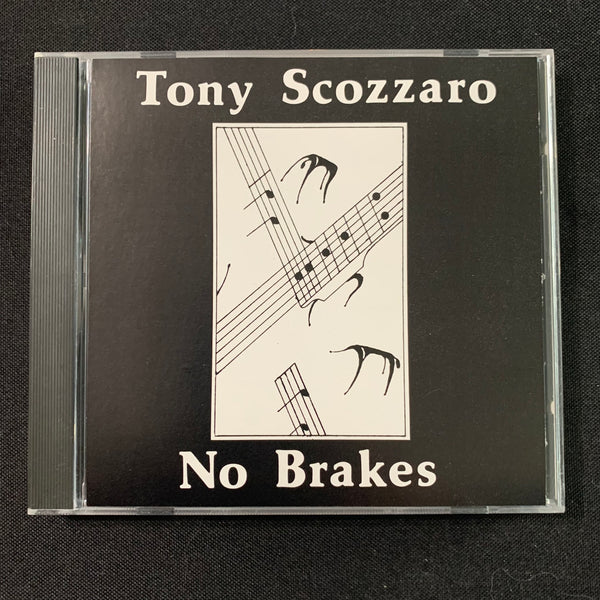 CD Tony Scozzaro 'No Brakes' (1992) Buffalo guitar virtuoso jazz prog shred maniac