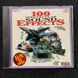 CD 100 Spectacular Sound Effects disc 3 (1994) noises fx for podcasts and production