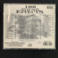 CD 100 Spectacular Sound Effects disc 3 (1994) noises fx for podcasts and production