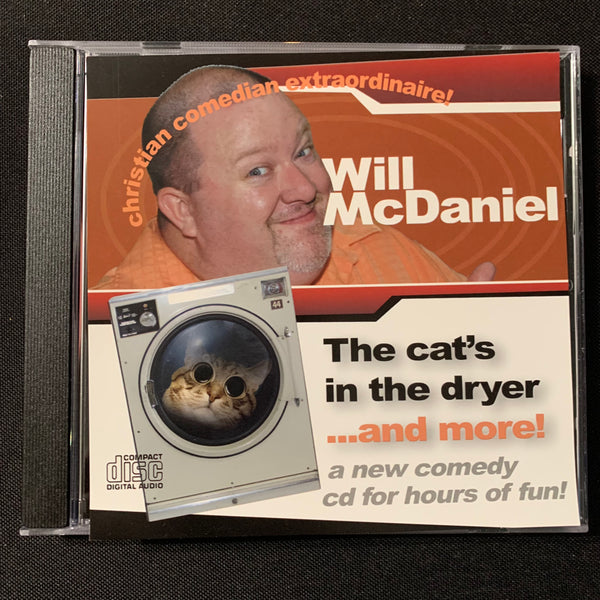CD Will McDaniel 'The Cat's In the Dryer' (2006) Christian clean comedian comedy
