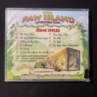 CD The Paw Island Adventure Tour music from the stage show kids positive SEALED