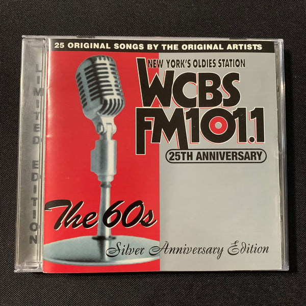 CD WCBS The 60s Anniversary Album (1997) oldies Monkees, Beach Boys, Neil Sedaka, Dion