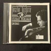 CD A Tribute to Jascha Heifetz: Encores Itzhak Perlman Samuel Sanders 2CD (1995)