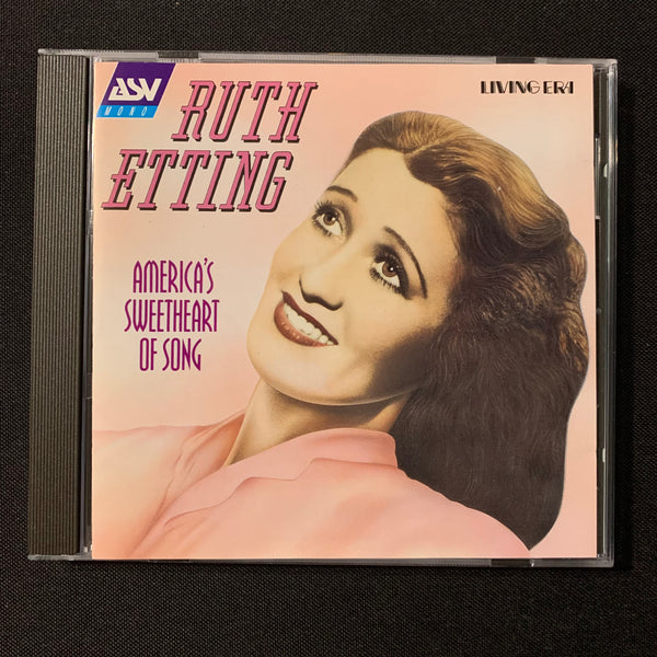 CD Ruth Etting 'America's Sweetheart of Song' (2001) Living Era mono 1926-1937 25 songs