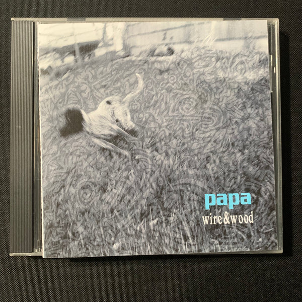 CD Papa 'Wire and Wood' (1999) Bowling Green Ohio songwriter Tony Papavasilopolous