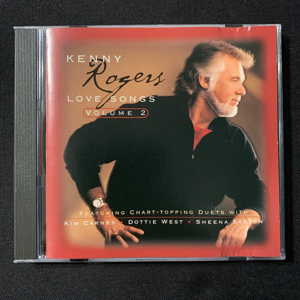 CD Kenny Rogers 'Love Songs Vol. 2' Dottie West, Kim Carnes, Sheena Easton