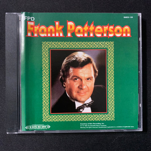 CD Frank Patterson self-titled (1994) 24 songs Irish ballad pop vocal