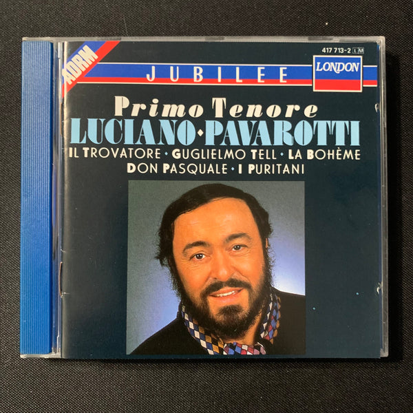 CD Luciano Pavarotti 'Primo Tenore' London Il Trovatore/Guglielmo Tell opera