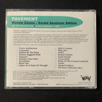 CD Pavement 'Wowee Zowee' Sordid Sentinels Edition rare advance promo indie rock
