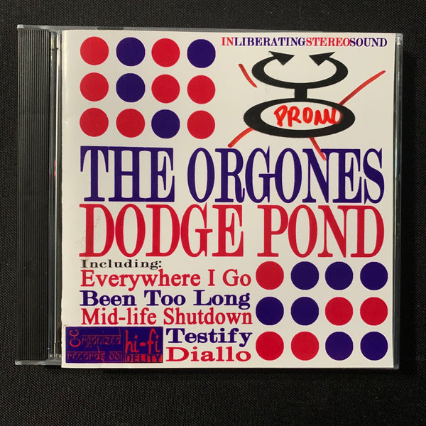 CD The Orgones 'Dodge Pond' fuzzed out garage rock psychobilly Cramps fun Ohio