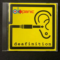 CD OK Panic 'Deafinition' (2004) hard rock guitar power pop Boston indie