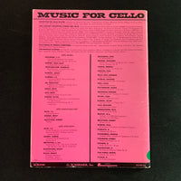 SHEET MUSIC Otto Deri 'Solos For the Cello Player With Piano Accompaniment' (1959)