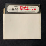 COMMODORE 64 Flight Simulator II (1983) boxed complete video game