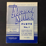 SHEET MUSIC Rubank Advanced Method Flute Vol. 1 No. 95 (1940)