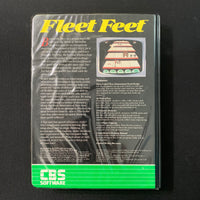 COMMODORE 64 'Fleet Feet' (1984) CBS CTW boxed tested game software