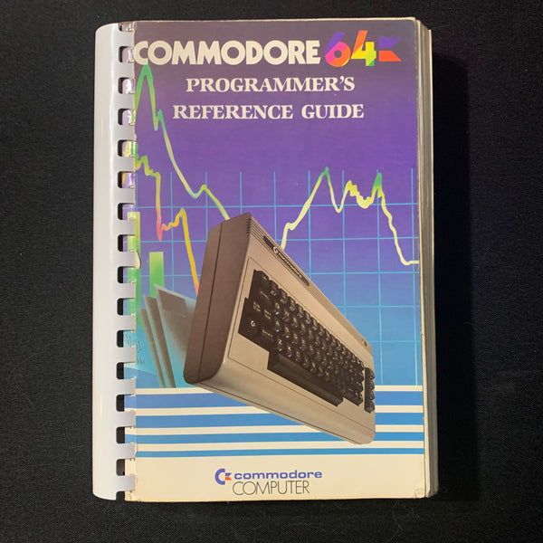 COMMODORE 64 Programmer's Reference Guide (1984) coding book – The ...