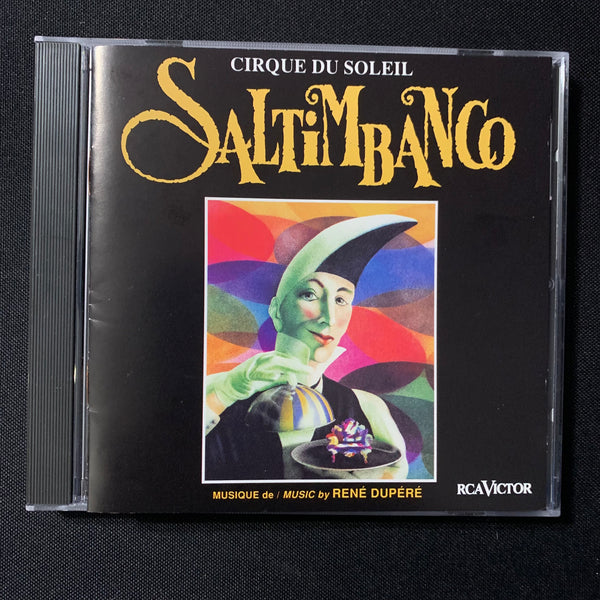 CD Cirque du Soleil 'Saltimbanco' (1992) circus performance soundtrack