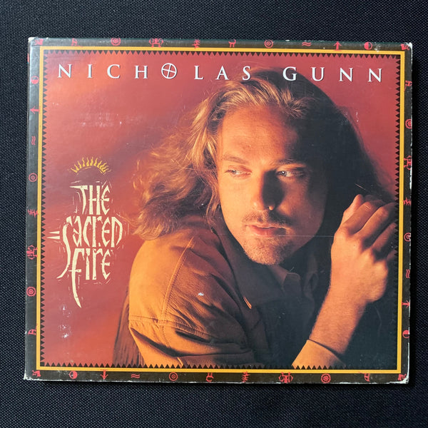 CD Nicholas Gunn 'The Sacred Fire' (1994) new age flautist