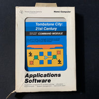 TEXAS INSTRUMENTS TI 99/4A Tombstone City: 21st Century boxed cartridge game