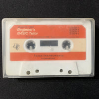 TEXAS INSTRUMENTS TI 99/4A Beginner's BASIC Tutor cassette software tape tested
