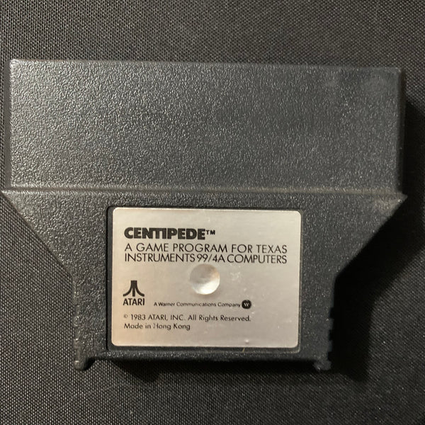 TEXAS INSTRUMENTS TI 99/4A Centipede tested video game cartridge Atari ...