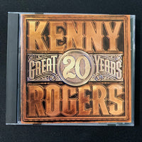 CD Kenny Rogers '20 Great Years' (1990) The Gambler, Lucille, Coward of the County, Lady