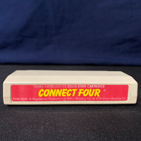 TEXAS INSTRUMENTS TI 99/4A Connect Four red label tested video game cartridge