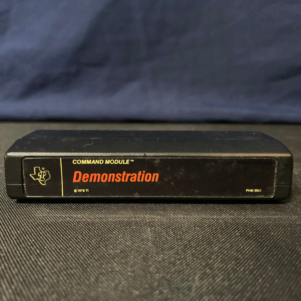 TEXAS INSTRUMENTS TI 99/4A Demonstration (1979) tested demo cartridge for retail