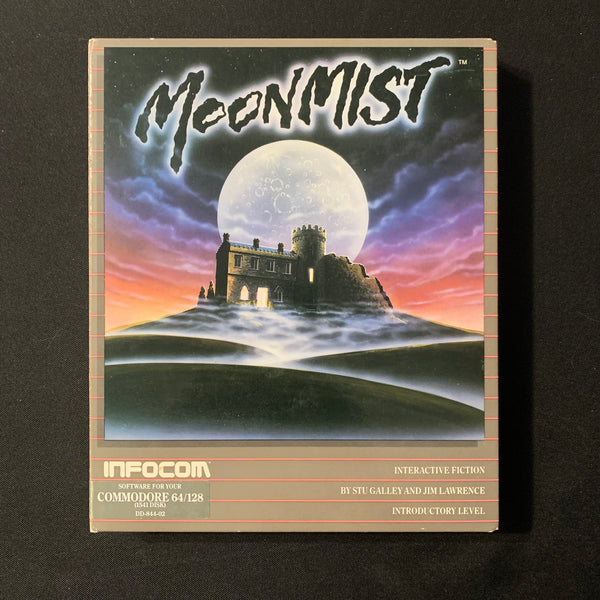 COMMODORE 64 Moonmist (1986) tested boxed Infocom text adventure interactive fiction