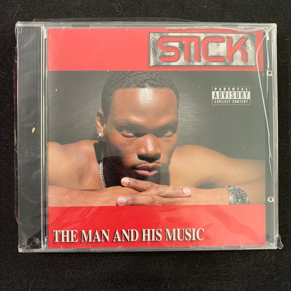 CD Stick 'The Man and His Music' (2000) Houston hip-hop Screwed Up Click