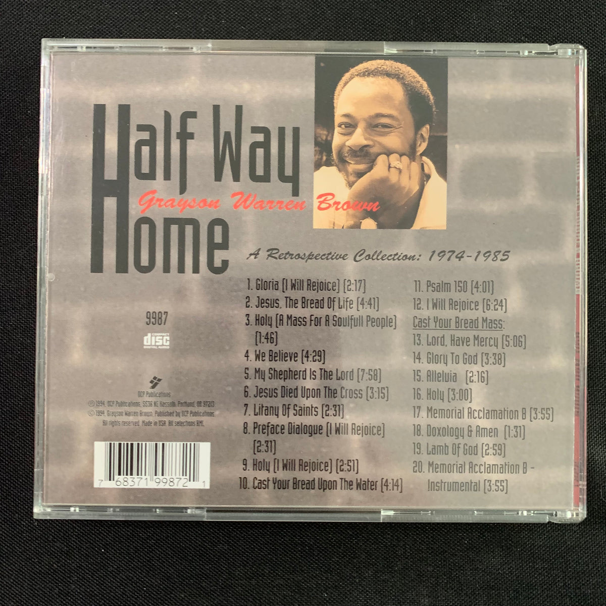 CD Grayson Warren Brown 'Half Way Home: A Retrospective Collection 197 ...