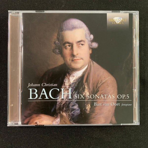 CD Johann Christian Bach 'Six Sonatas Op. 5' (2013) Bart van Oort