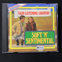 CD Reader's Digest Easy Listening Country: Soft n Sentimental (1993) George Jones, Charlie Rich