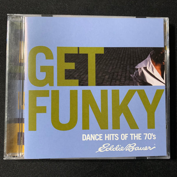 CD Eddie Bauer 'Get Funky' Hits of the 70s (2000) Commodores, Rick James, Marvin Gaye