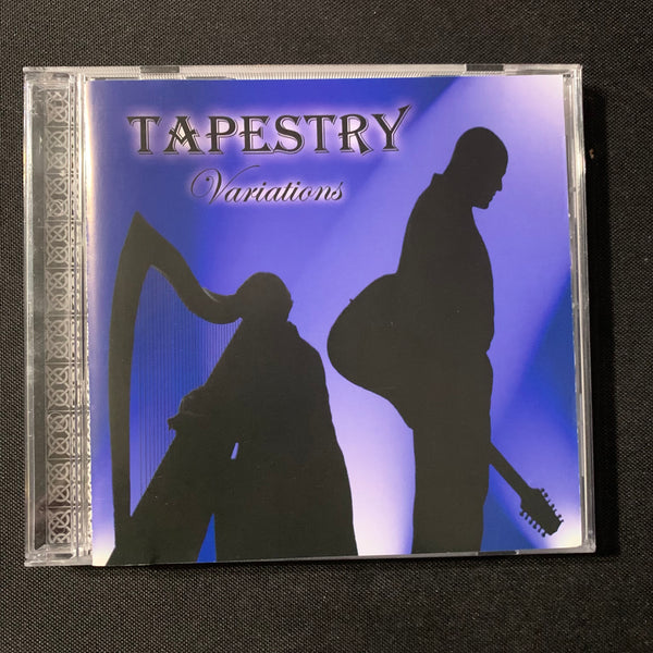 CD Tapestry 'Variations' (2005) harp and acoustic guitar duo Ohio Celtic folk