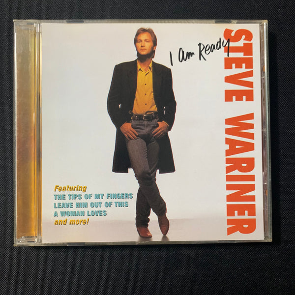 CD Steve Wariner 'I Am Ready' (1991) Tips Of My Fingers, A Woman Loves