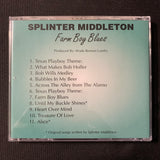 CD Splinter Middleton 'Farm Boy Blues' (1998) country indie Branson Bob Wills