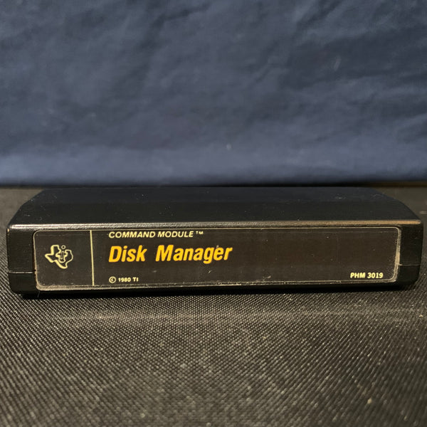 TEXAS INSTRUMENTS TI 99/4A Disk Manager (1980) tested cartridge file utility