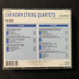 CD Unknown String Quartets Vol. 2: New World Quartet (1993) Surinach, Hindemith, Stravinsky