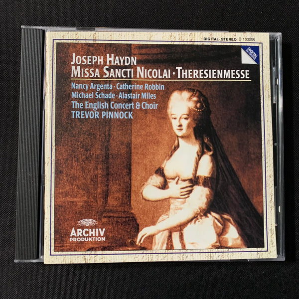 CD Joseph Haydn 'Missa Sancti Nicolai - Theresienmesse' (1993) Trevor Pinnock