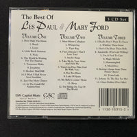 CD Les Paul and Mary Ford 'The Best Of' (1996) 3-disc greatest hits Tiger Rag early rock