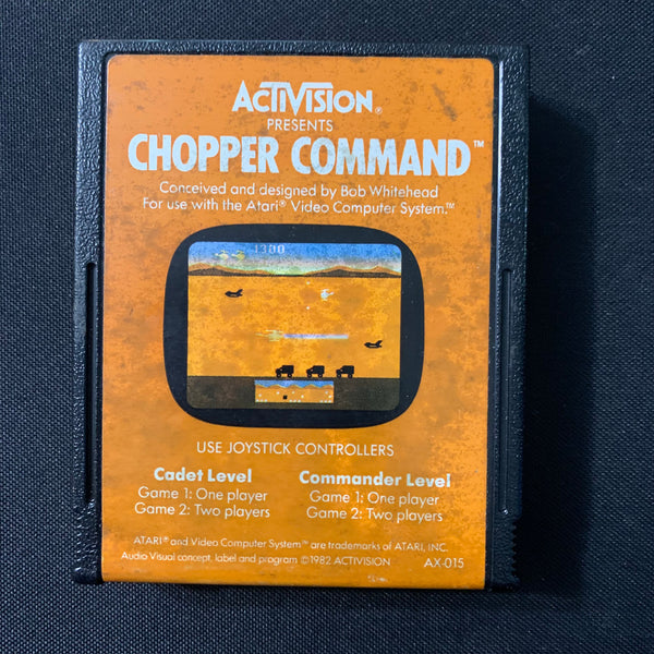 Chopper Command ATARI 2600 Chopper Command tested Activision video game cartridge – The ...