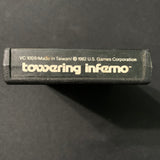 ATARI 2600 Towering Inferno tested U.S. Games video game cartridge