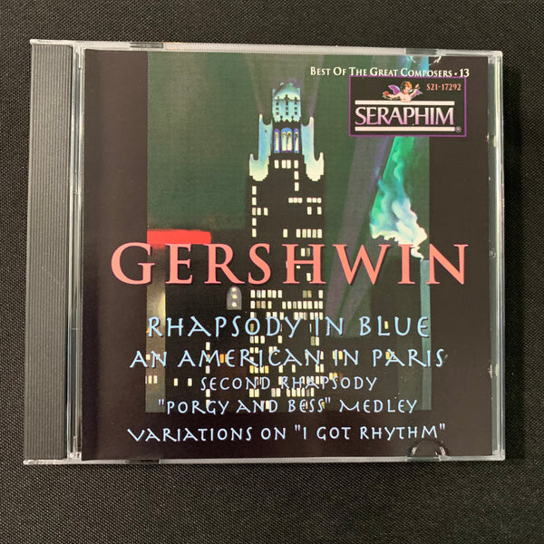 CD Gershwin 'Best of the Great Composers' (1993) Rhapsody In Blue, American In Paris