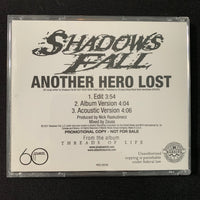 CD Shadows Fall 'Another Hero Lost' (2007) 3-track DJ promo radio single w/acoustic version