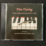 CD Paul L. Fine 'Fine Tuning' (2006) Michigan doctor piano compositions