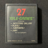 ATARI 2600 Target Fun Sears Tele-games video game cartridge Air Sea Battle 99802